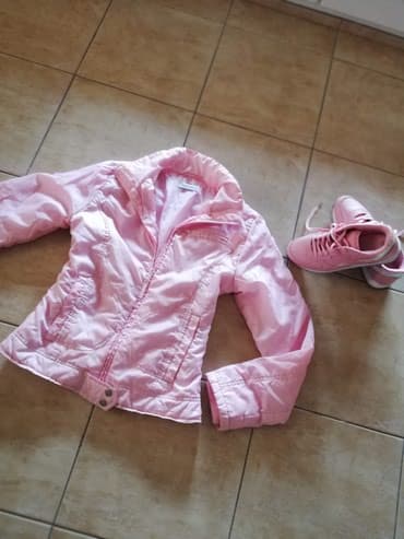 huda puderi: Jakna terranova, puder roze, za prelazni period. Rasprodaja sa mog — 6