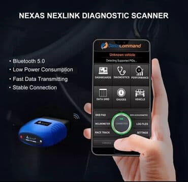 pokrivač za auto: Alat za čitanje i brisanje grešaka. NEXAS NexLink Bluetooth IOS & — 6