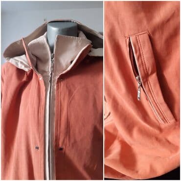 tecnost za meka sociva: Jakna za prelazni period odgovara L-XL velicini materijal je tako — 4