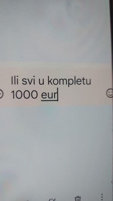 krevetac 6 u 1: Vilerovi gobleni .pojedinacno ili svi u kompletu 1000eur — 12
