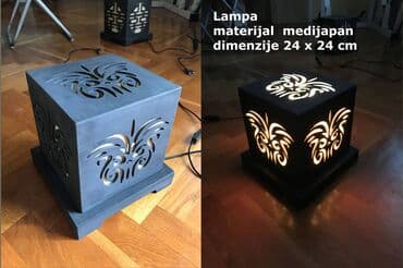 ajvar od pecene paprike: Podna lampa — 1