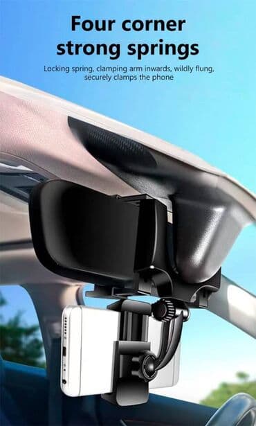 auto kamera 3 u 1: Nov držač za mobilni telefon u kolima. Montira se na okvir unutrašnjeg — 7
