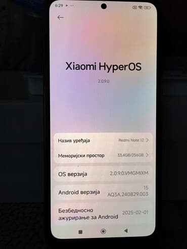 ruter sa sim karticom cena: Xiaomi Redmi Note 12, 256 GB, bоја - Svetloplava, Dual SIM — 10