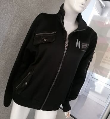 duks vel m: Duks, L (EU 52), XL (EU 54), bоја - Crna, Sa džepovima — 3