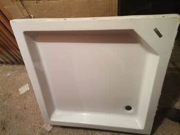 silikonska traka okvir za tus kabinu: Tuš kada 90x90 cm korišćena i u dobrom je stanju, bez oštećenja i — 7