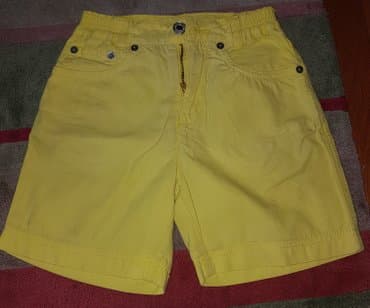 bele pantalone za decake: 104-110, bоја - Žuta — 1