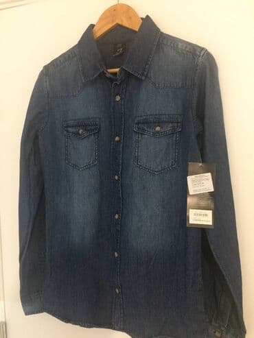 mango bluze i košulje: Teksas, Jednobojni — 2