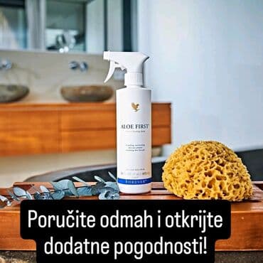 najbolja nega za muskarce: Aloe First sprej za umirivanje i negu kože. Ovaj višenamenski sprej je — 1