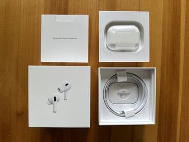 bluetooth slusalice za decu: Airpods 2 Pro - nove, neotpakovane - sa bežičnim punjenjem — 1