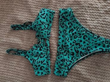 david jones torbe bih: M (EU 38), Leopard, krokodil, zebra, bоја - Tirkizna — 1