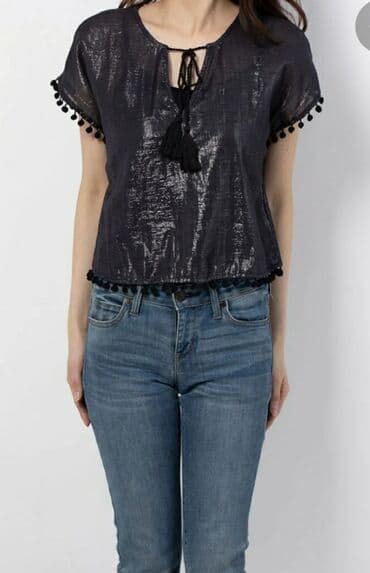 minđuše od nerđajućeg čelika: Guess, S (EU 36), bоја - Crna — 1