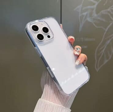 iphone 13 pro max jeftinije: Maska za Apple iPhone bоја - Providna, Sa ojačanim ivicama — 1