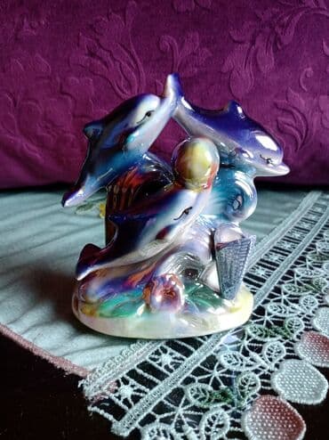 vratilo za zgibove i propadanja dimenzije: Figura nova,stari porcelan. Visina. 12cm. Duzina. 12cm — 5