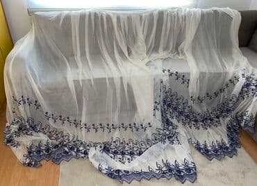 Curtains & Drapes: Net, Voile & Sheer Curtains, color - White — 1