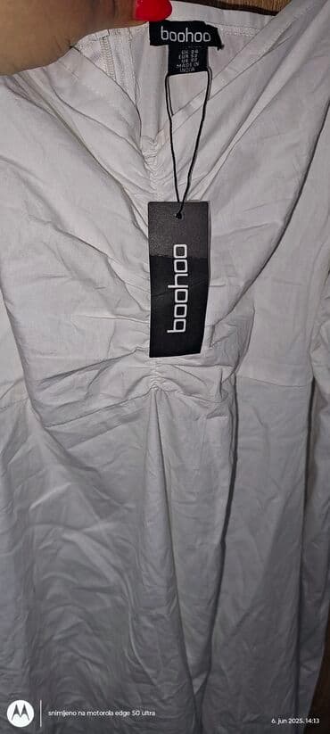 kiko sjaj za usne lilly: 9Fashion Woman 6XL (EU 52), bоја - Bela, Oversize, Kratkih rukava — 3