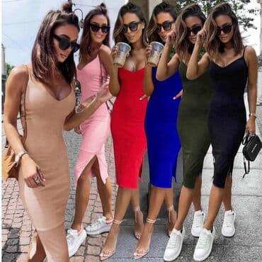haljina od likre: One size, Koktel, klub, Na bretele — 5