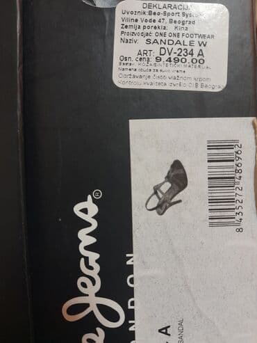 kožne haljine: Sandale, Pepe Jeans, 38 — 6