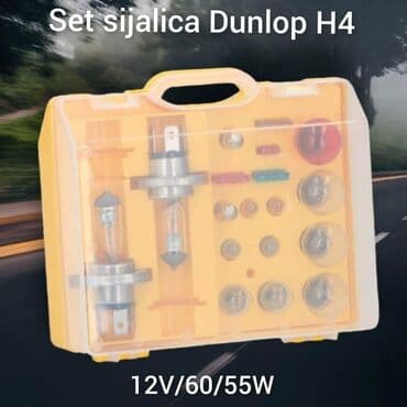 parking senzori i rikverc kamera 2u1: Cena 2100din Set sijalica Dunlop H4 12v/60/55w Kutija / kucište — 1