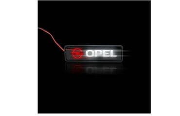 audi s4 2.2 t: 12V Svetleći LED znak za prednju masku - OPEL Svetleći znak za — 3