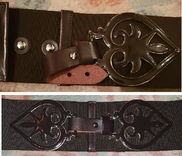 siroki pojas kais: Ženski, Materijal: Koža — 2