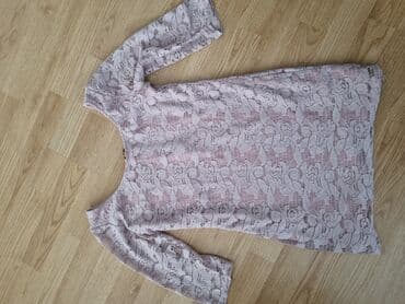 Haljine: 9Fashion Woman M (EU 38), bоја - Roze, Dugih rukava