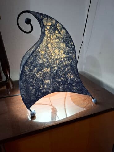 Kućni dekor: Stona lampa, bоја - Tamnoplava, Novo — 2