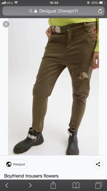 desigual haljine nova kolekcija: Original Desigual moderne farmerke sa vezenim zakrpama i drugim — 3