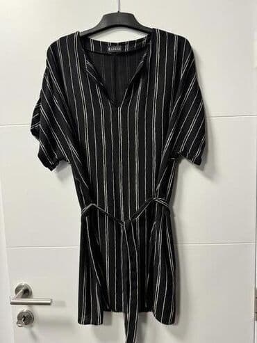 na jedno rame: 2XL (EU 44), Viskoza, Prugasti, bоја - Šareno — 2