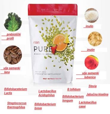 Suplementi: PURE prebiotik i probiotik.Rain Pure je Rainov probiotik, a svi znamo — 1