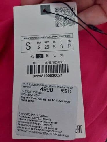 zara helanke pantalone: Zara, S (EU 36), Jednobojni — 6