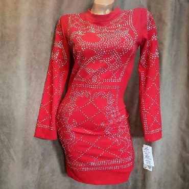 gerry weber nova kolekcija: One size, bоја - Crvena, Koktel, klub, Dugih rukava — 1