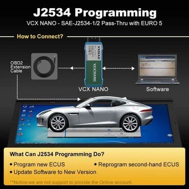 kamera za auto 360 stepeni: VXDIAG VCX NANO NX100 WiFi za VW/Audi/Škoda/Seat/Bentley VXDIAG VCX — 8