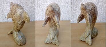 Figurice i makete: Delfin figura od Kamena Veoma lepa ukrasna figura Delfima od Kamena — 3