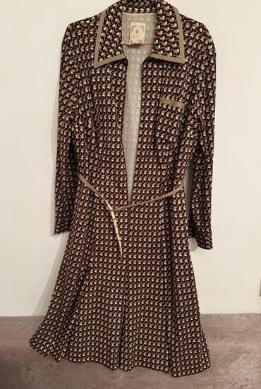 Haljine: 9Fashion Woman XL (EU 42), M (EU 38), L (EU 40), bоја - Šareno, Dugih rukava — 1