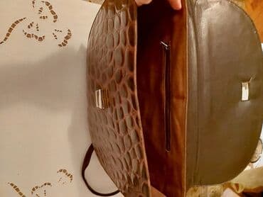 venecijanska maska: Elegantna torbica, Materijal: Koža — 4