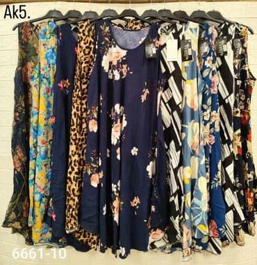 haljina bubamara: 3XL (EU 46), bоја - Šareno, Oversize, Top (bez rukava) — 9