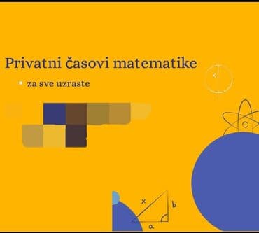 zena za pomoc u kuci beograd: Nudim privatne časove matematike za pripremu male mature, prijemnih — 4
