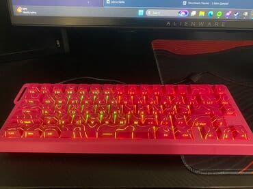 svetleća tastatura: Attack Shark X68 HE 0.01odaziv i 8khz tastatura sa prilagodljivim RGB — 6