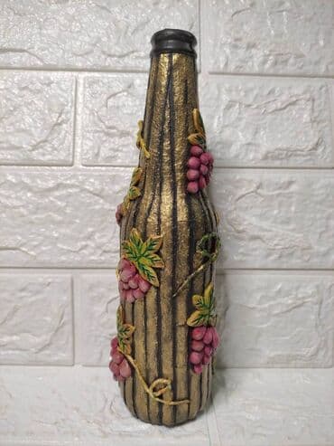 magicna vunica: Bottle, color - Brown — 4