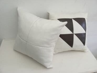 Pillows: Throw pillow, Sponge, 40x40, color - Beige — 4
