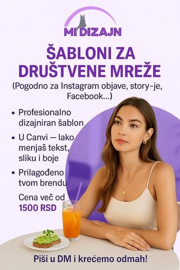 usluge grafickog dizajna: Kreiramo profesionalne CV-je, šablone za društvene mreže i logotipe — 3
