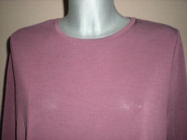 bluza s: L (EU 40), Poliester, Jednobojni, bоја - Roze — 2
