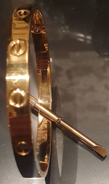 cartier naocare srbija: Čvrsta narukvica, Cartier, Materijal: Srebro — 10