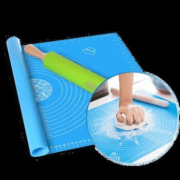 podloga za gletovanje: Nelepljiva silikonska podloga za testo Cook XXL Mat 70x50 cm Boja  — 1