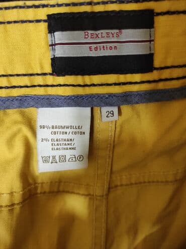 pantalone s: Muske pantalone Bexleys veličina 29. Iz uvoza. Poluobim struka 55 — 3