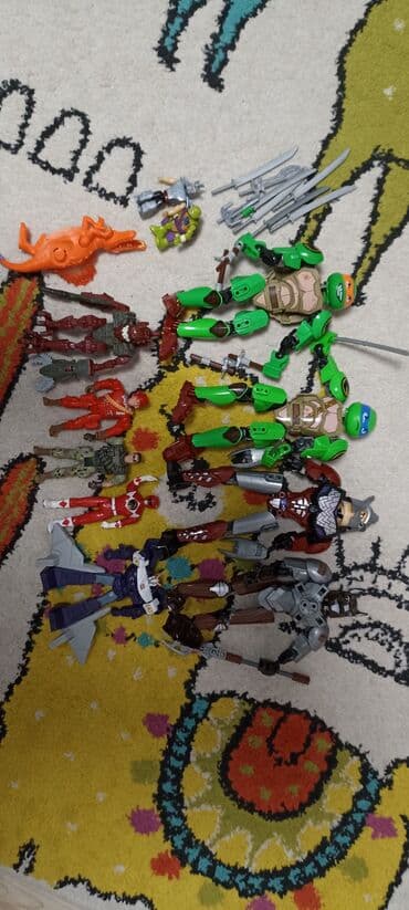 jednodelni skafanderi za decu: Nindža kornjače TMNT. Jako mocne i kvalitetne igracke. Sve sa slike — 7