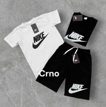 c a velicine za decu: Nike, Komplet: Šorts, Majica — 4