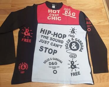 šnalice za bebe: D&G Dolce GABANNA muski dux crno crveni. Pise xxl, tako da — 1