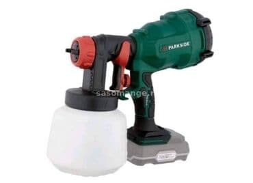lidl kompresor: Aku pistolj kompresor za farbanje 20v parkside novo 3 god garancija — 1