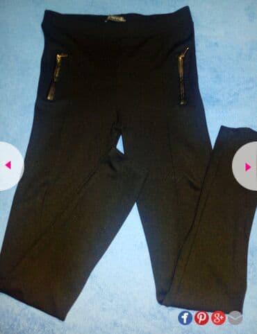 luj viton pantalone sa etiketom: M (EU 38), Normalan struk — 2